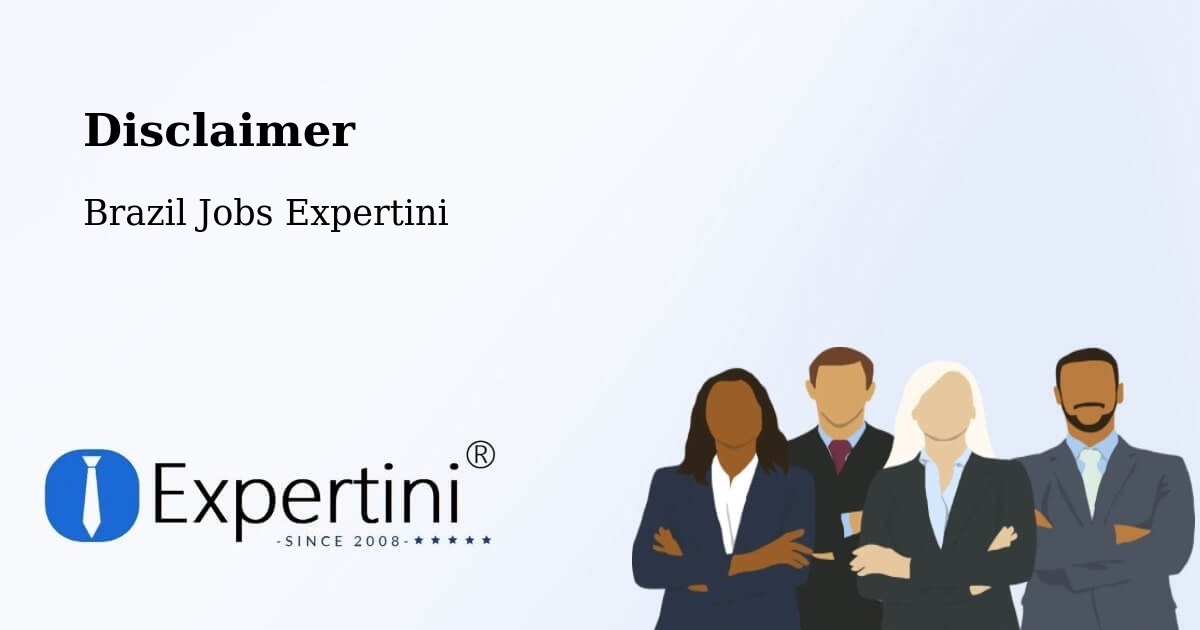 Disclaimer – Cuiabá - Brazil Jobs Expertini