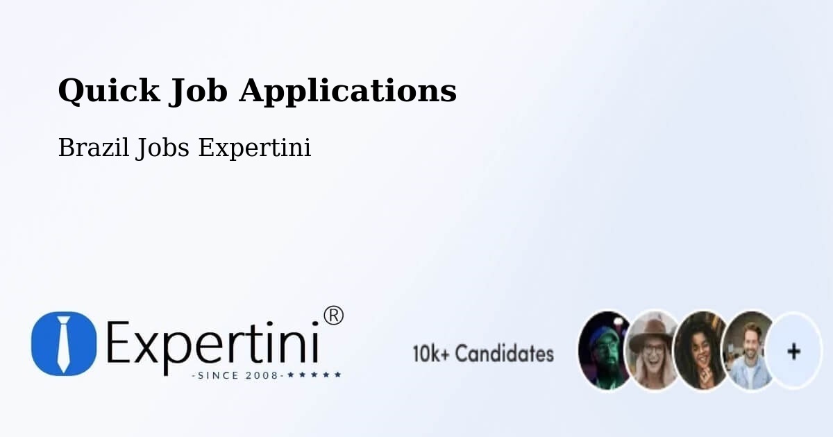 Quick Job Applications - Brazil Jobs Expertini