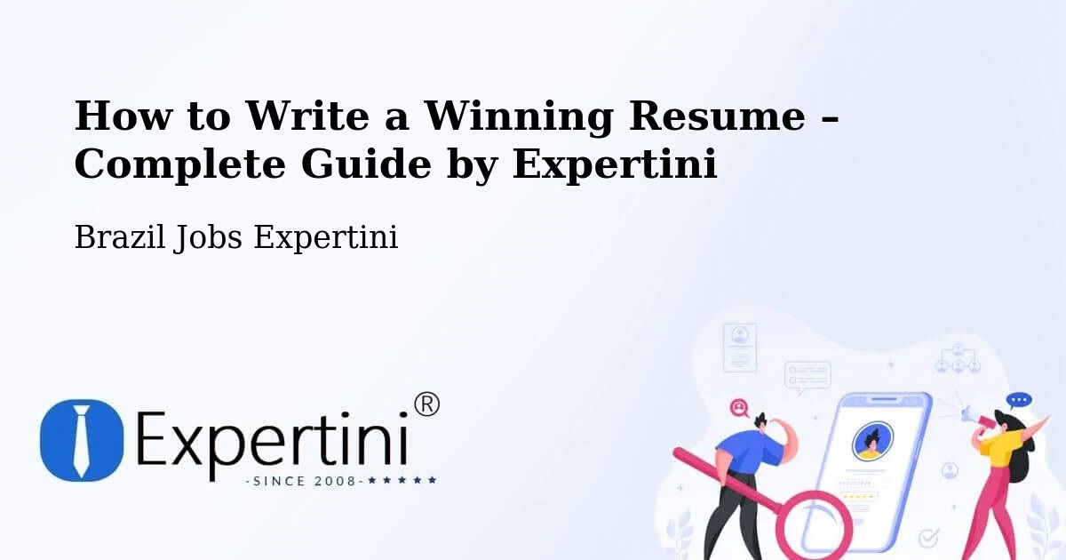 Resume Writing Guide for Job Seekers – Cuiabá - Cuiabá, Brazil Jobs Expertini